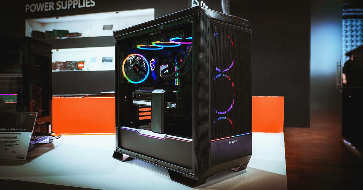 Computex 2023 : be quiet! dévoile les Shadow Base 800, Dark Base 901/701 et Straight Power 12