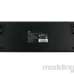 Corsair K65 PRO Mini clavier vu de dos