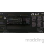 Corsair K70 MAX face arrière boite