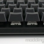 detail avant liseret Corsair K70 MAX