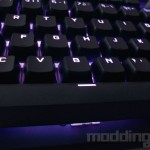 detail eclairage Corsair K70 MAX