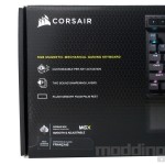 detail face avant boite Corsair K70 MAX