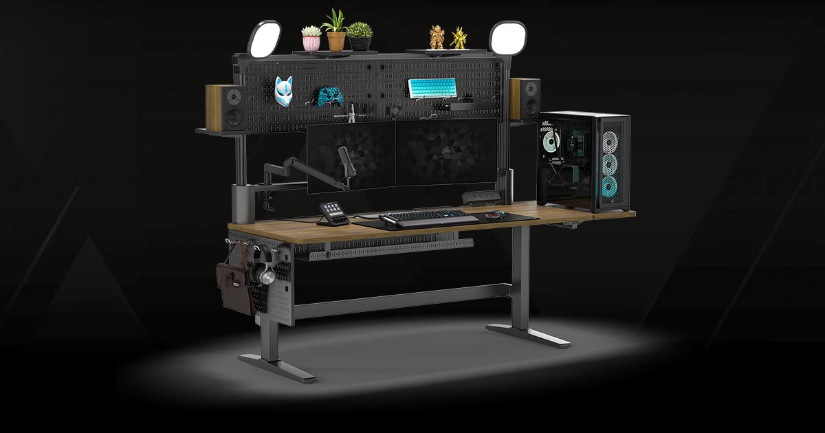 Platform:6 de CORSAIR un bureau modulaire