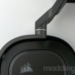 detail structure arceau Corsair HS80 MAX
