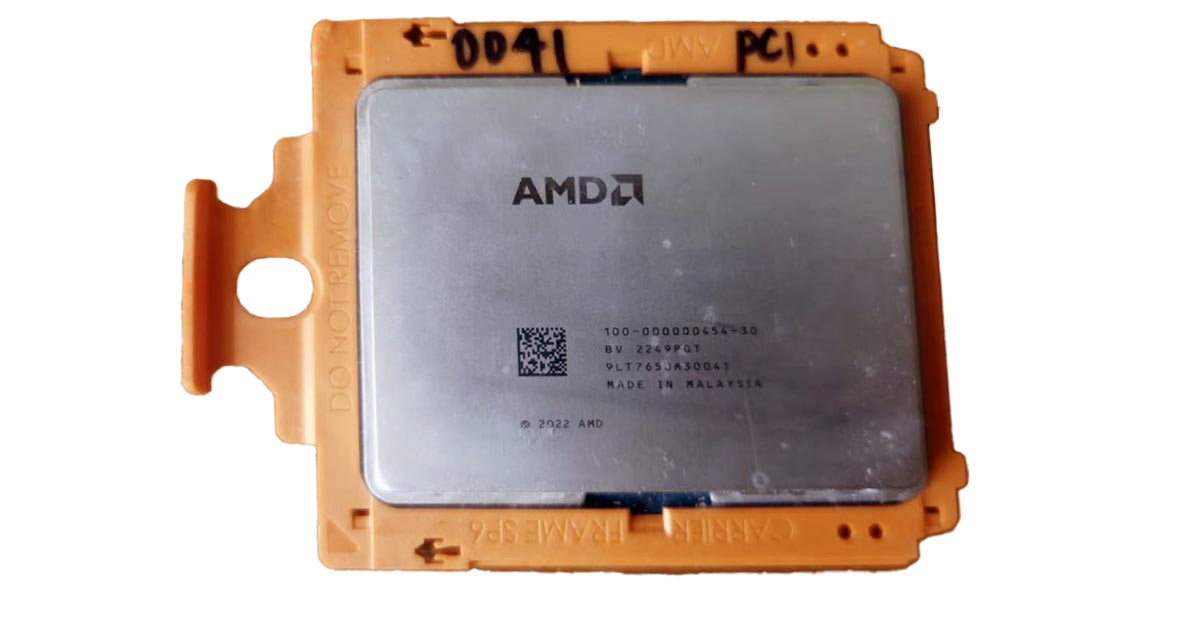 AMD Ryzen Threadripper Pro 7985WX : Premières Images de la Bête