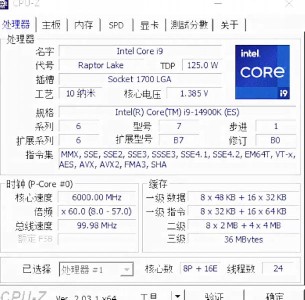 CORE14900K CPUZ1