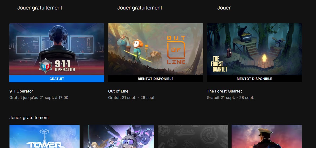 epic game store septembre epic game store septembre