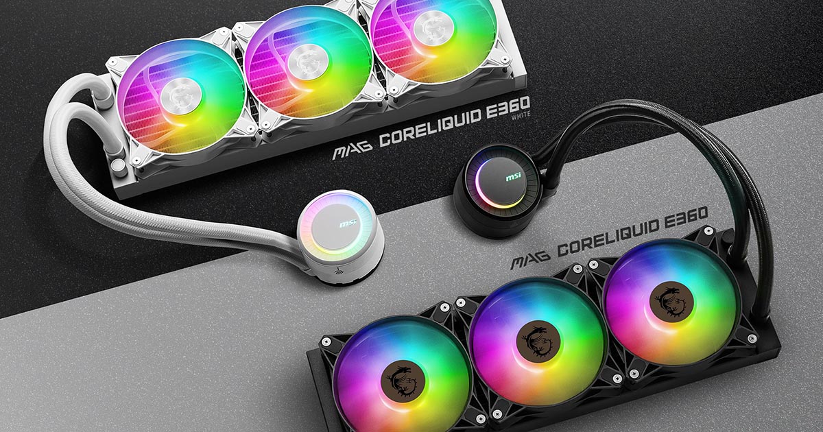 MSI Dévoile ses Nouveaux Systèmes de Refroidissement Liquide MAG CORELIQUID E240 et E360