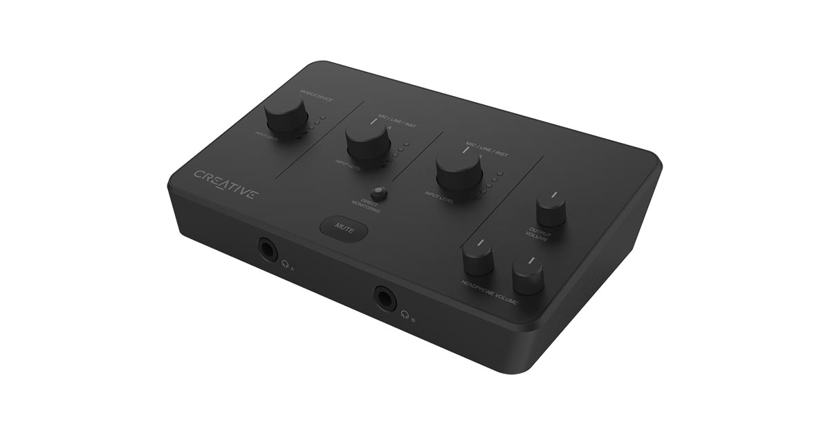 Creative Live! Audio A3, l'Interface Audio pour les créateurs