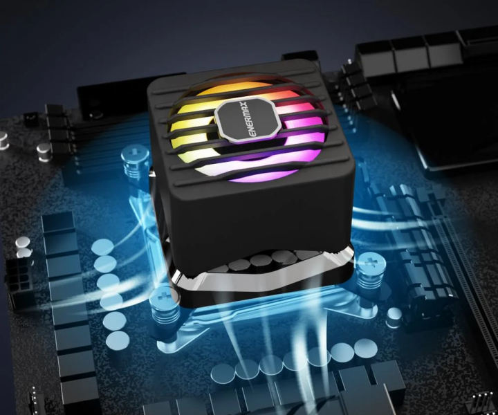 Enermax dévoile sa série LiqMaxFlo de refroidisseurs CPU AIO