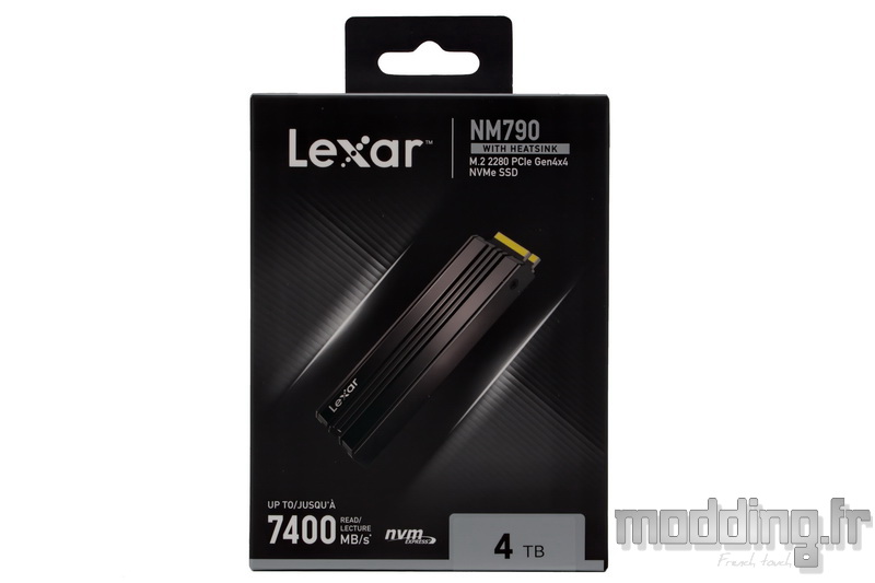 Lexar NM710 SSD 1To, M.2 2280 PCIe Gen4x4 NVMe 