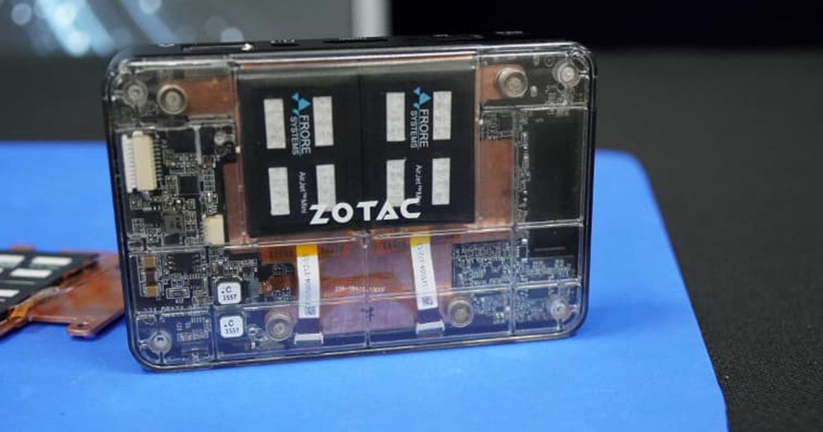 ZOTAC présente le ZBOX PI430AJ : Un Mini PC équipé d'AirJet