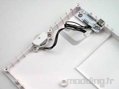 molette et pcb ironclad V3 détail