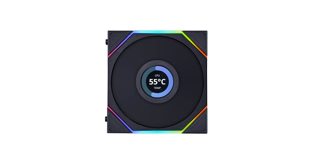 Lian Li lance ses ventilateurs UNI FAN TL avec écrans LCD