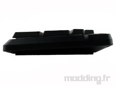 clavier corsair k55 core vue de coté