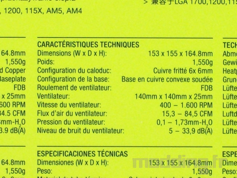 detail caractéristique technique detail caractéristique technique