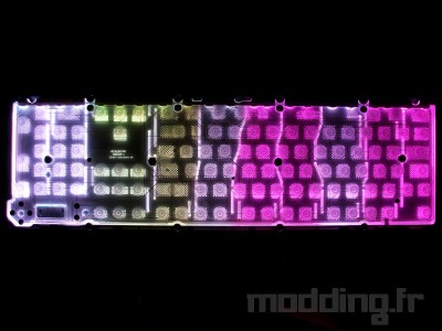 matrice avec éclairage corsair K55