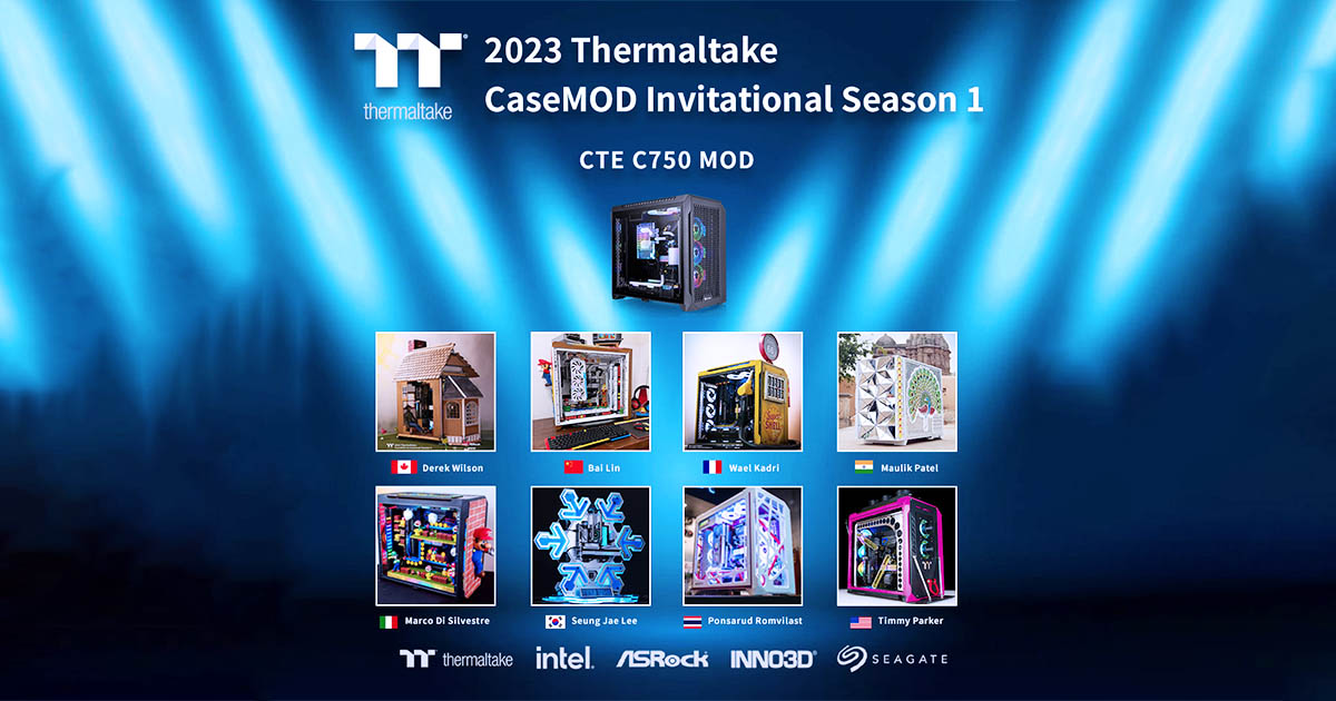 Votez pour le Meilleur Projet de Modding au Thermaltake CaseMOD Invitational Season 1 de 2023!