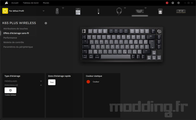 iCUE corsair K65 plus wireless (2) iCUE corsair K65 plus wireless (2)