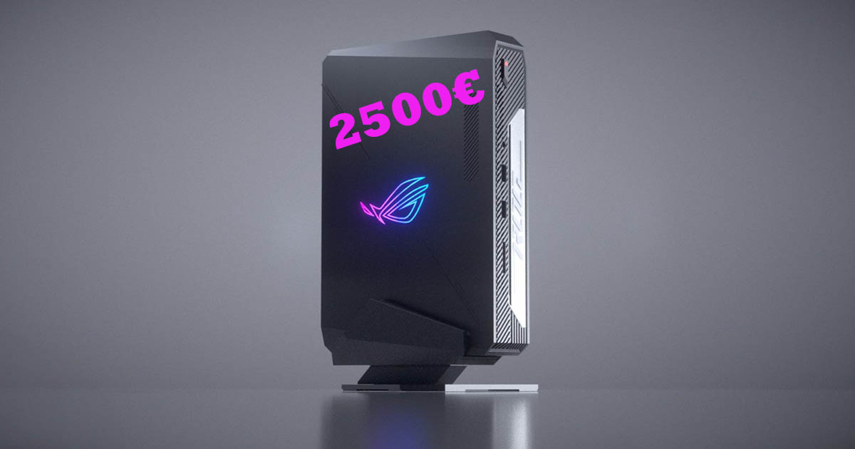 ASUS ROG NUC : Puissance monstrueuse dans un mini PC ! (2500 €, RTX 4070, Sortie le 10 avril)
