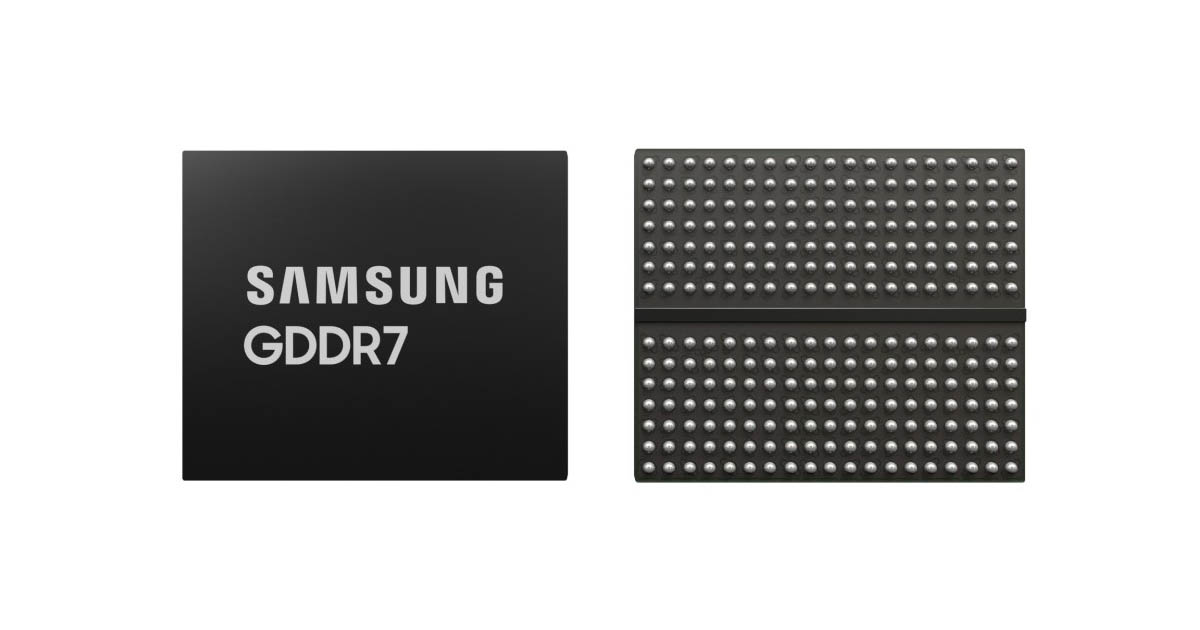 GDDR7 débarque ! Samsung et SK Hynix présentent la nouvelle génération de mémoire vidéo, avec des performances doublées à l'horizon