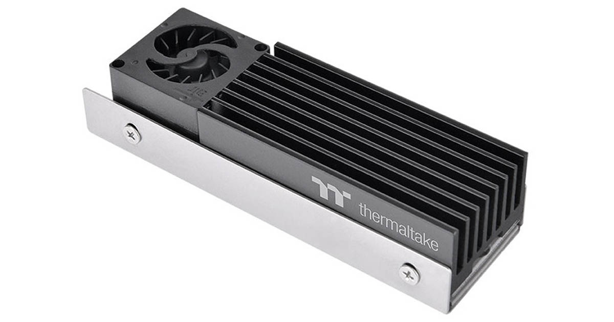 Thermaltake MS-1 : Refroidissement actif pour SSD M.2 PCIe 5.0