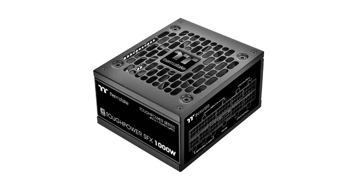 Alimentation SFX Platinum de Thermaltake disponible en avril