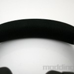 detail casque arceau tissus
