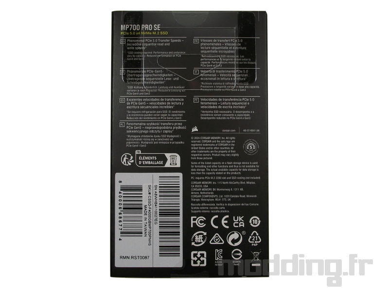 corsair mp700 SE SSD (3) corsair mp700 SE SSD (3)