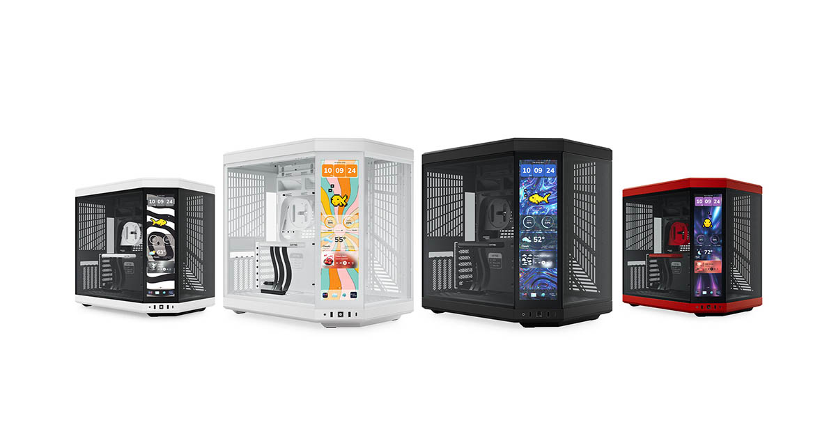 Hyte : Boîtier Y70 Touch Infinite et AIO watercooling
