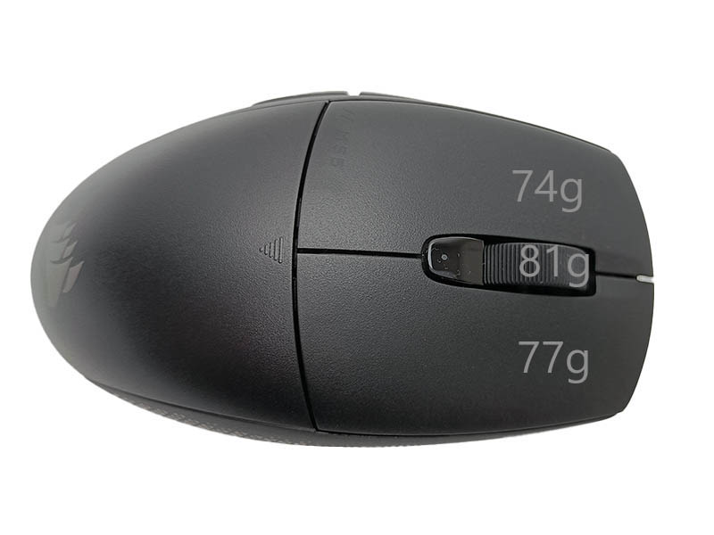corsair M55 poids d'actionnement corsair M55 poids d'actionnement