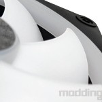 détail ceclage ventilateur corsair LX
