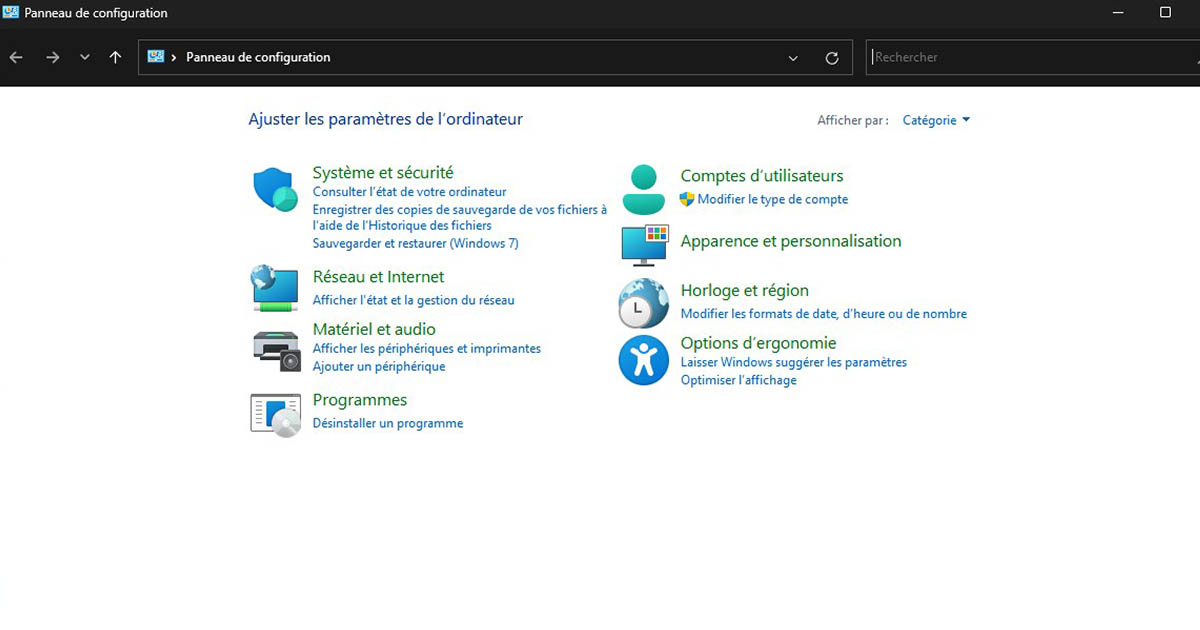 Windows : Microsoft Confirme la Suppression Progressive du Panneau de Configuration au Profit de l'Application Paramètres