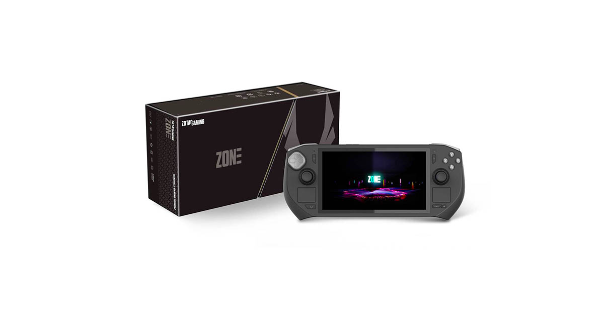 ZOTAC GAMING ZONE : La Console Portable prochainement dispo pour 849€