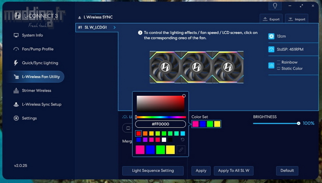 Uni Fan SL Log 40 Uni Fan SL Log 40