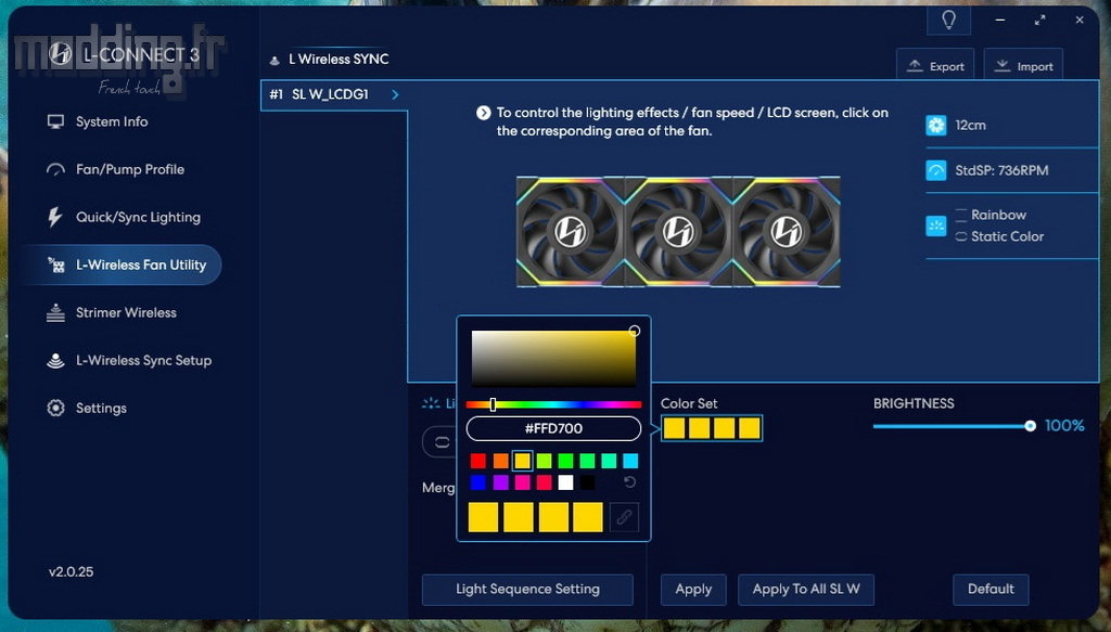 Uni Fan SL Log 41 Uni Fan SL Log 41