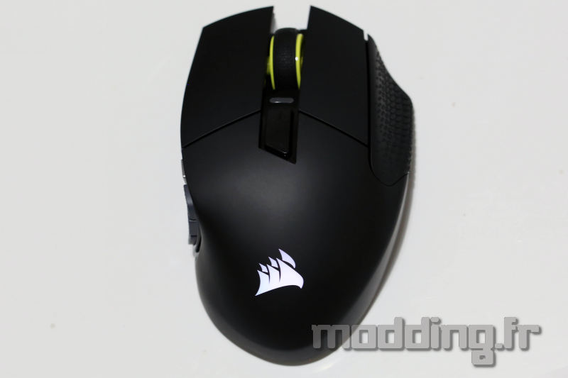 Corsair Scimitar Elite Wireless SE du dessus Corsair Scimitar Elite Wireless SE du dessus