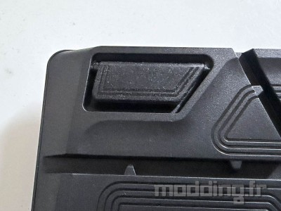 corsair de dos détail pied