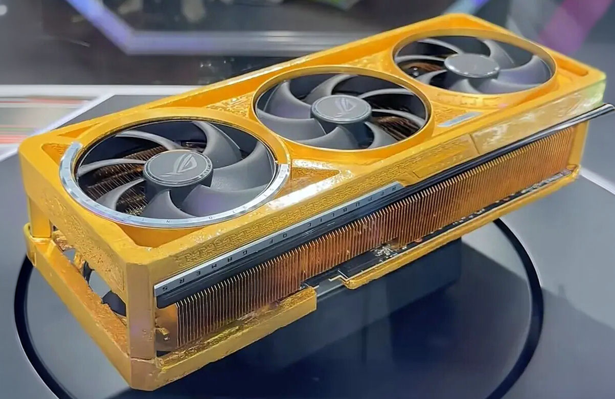 La RTX 5090 en or massif d'ASUS prend encore de la valeur : elle vaut désormais 818 000 $